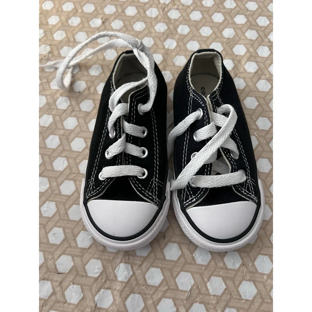 Converse Chuck Taylor Black All‎ Star Toddler Shoes 7J235 US Size 6